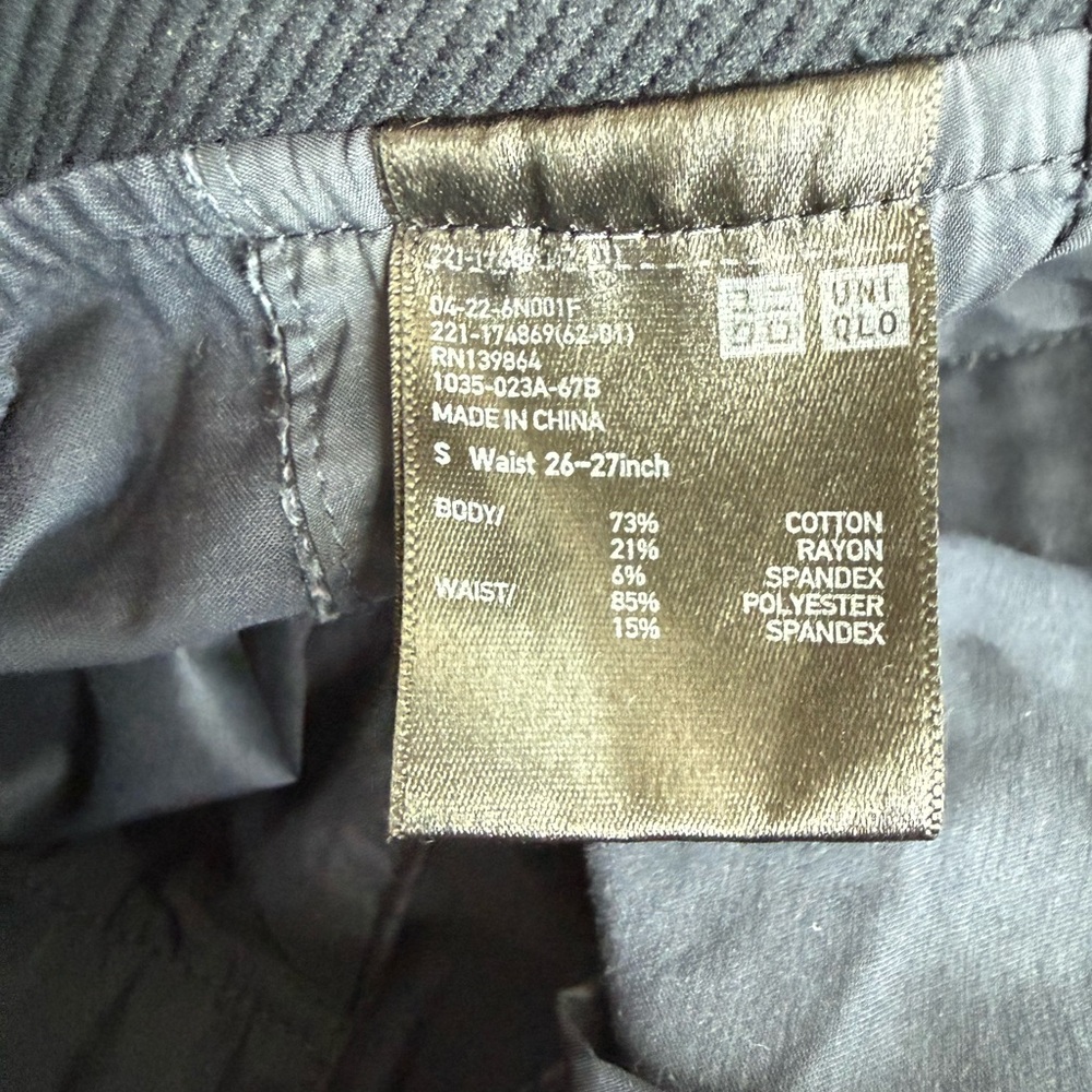 Uniqlo Bird Print Straight Leg Pants - Picture 7 of 10